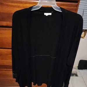 Maurices Black Cardigan. Size 3x